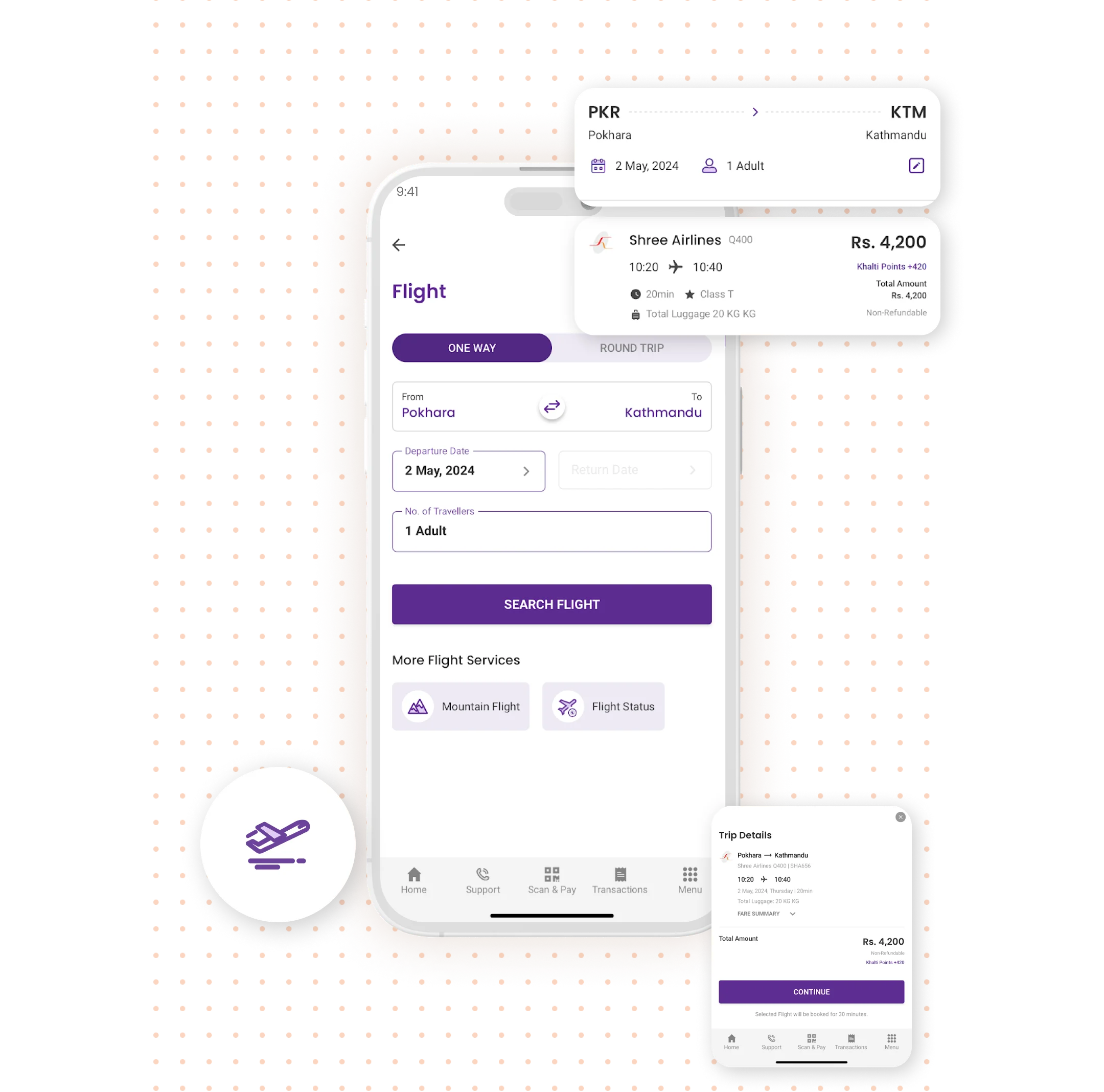 air ticket booking platform